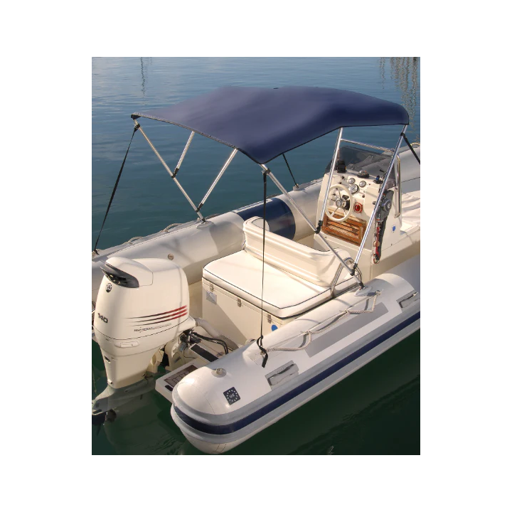 BIMINI OXYGENE ALU 3 ARCEAUX TOILE BLANCHE