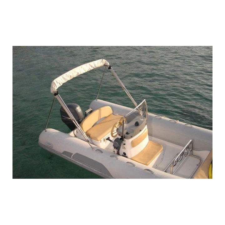 BIMINI OXYGENE ALU 3 ARCEAUX TOILE BLANCHE