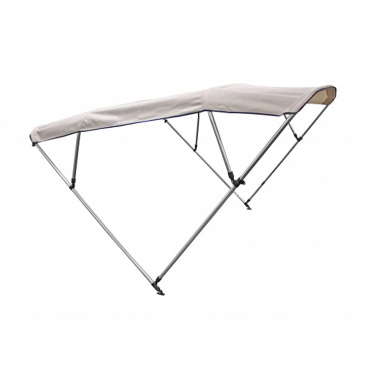 BIMINI OXYGENE ALU 4 ARCEAUX Hauteur 1370 mm TOILE BLANCHE