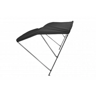 BIMINI OXYGENE INOX 3 ARCEAUX TOILE NOIRE