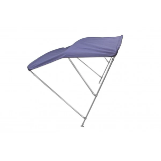 BIMINI OXYGENE INOX 3 ARCEAUX TOILE BLEUE