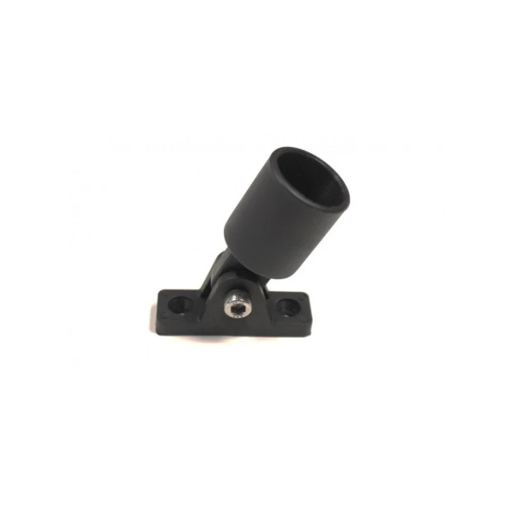 PLATINE DE FIXATION ET EMBOUT POUR TUBE DE BIMINI