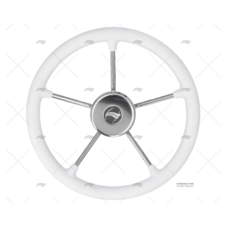 VOLANT 340mm BLANC RIVIERA