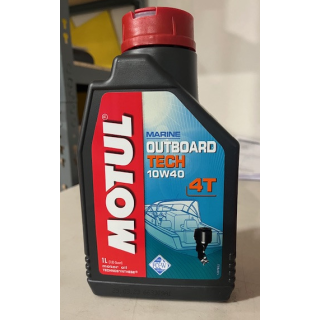HUILE TECH MOTUL MOTEUR HORS BORD 4T 10W40