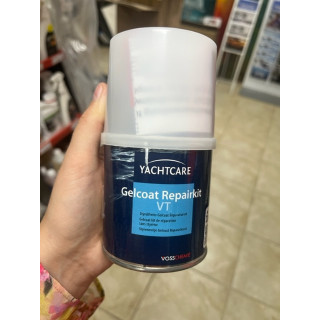 GELCOAT REPAIRKIT blanc 200g