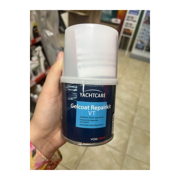 GELCOAT REPAIRKIT blanc 200g