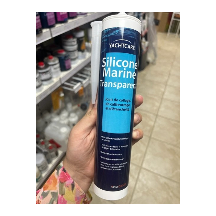 SILICONE MARINE TRANSPARENT 310mL