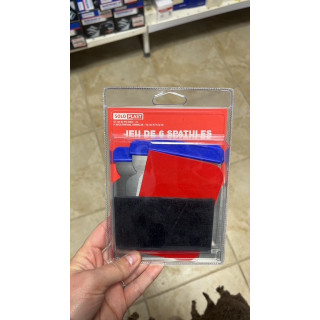 JEU DE 6 SPATULES