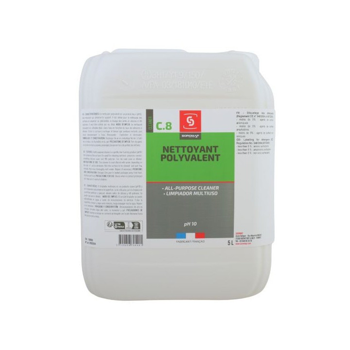 C8 - NETTOYANT POLYVALENT 5L