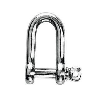 MANILLE EN INOX FORGE DROITE