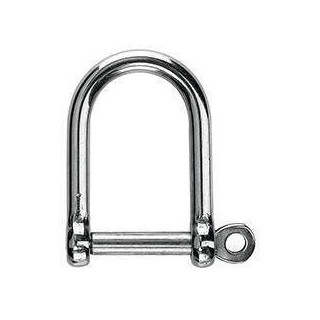 MANILLE EN INOX LARGE FORGE