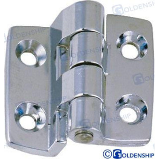 CHARNIERES INOX 38X35X2X10 (x2)