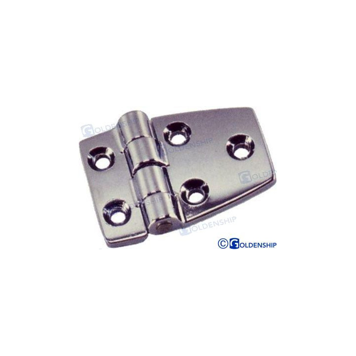 CHARNIERE INOX-316 76X38X5MM
