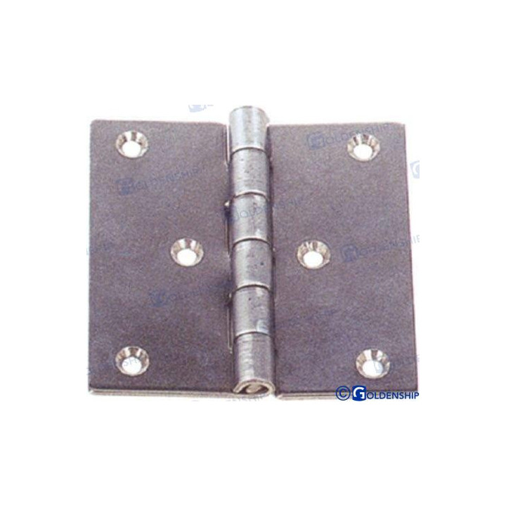 CHARNIERE INOX. 80X60