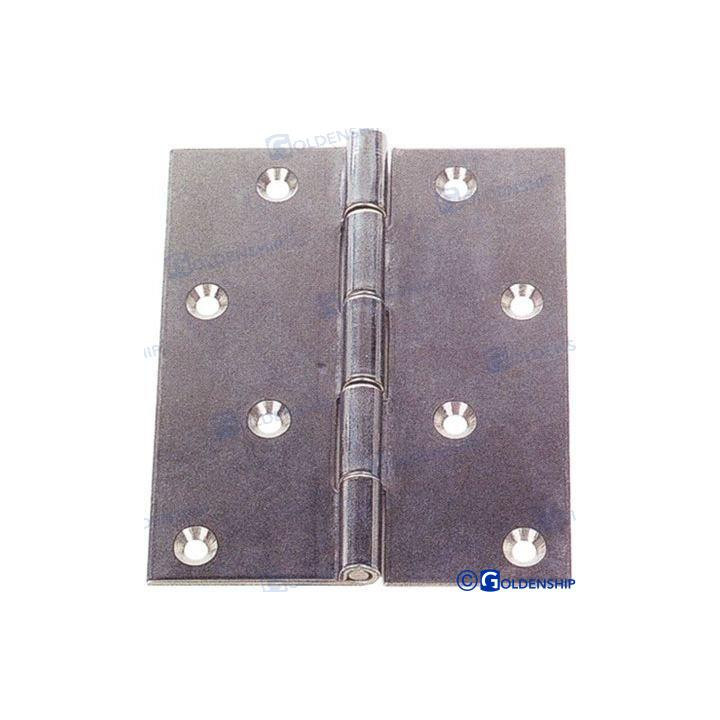 CHARNIERE INOX. 100X60