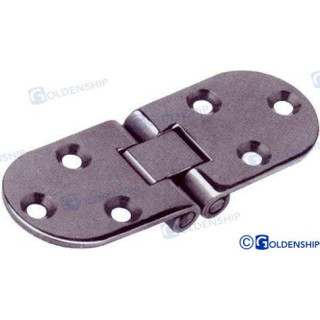 CHARNIERES INOX ENCASTREE 80*30*2 MM (x2)