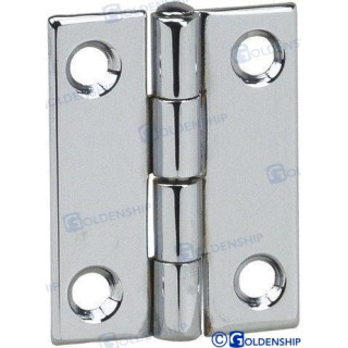 CHARNIERES INOX 25X30X0.8 (PACK 2)