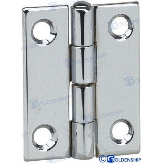 CHARNIERES INOX 0,6MM 35X40 MM (x2)