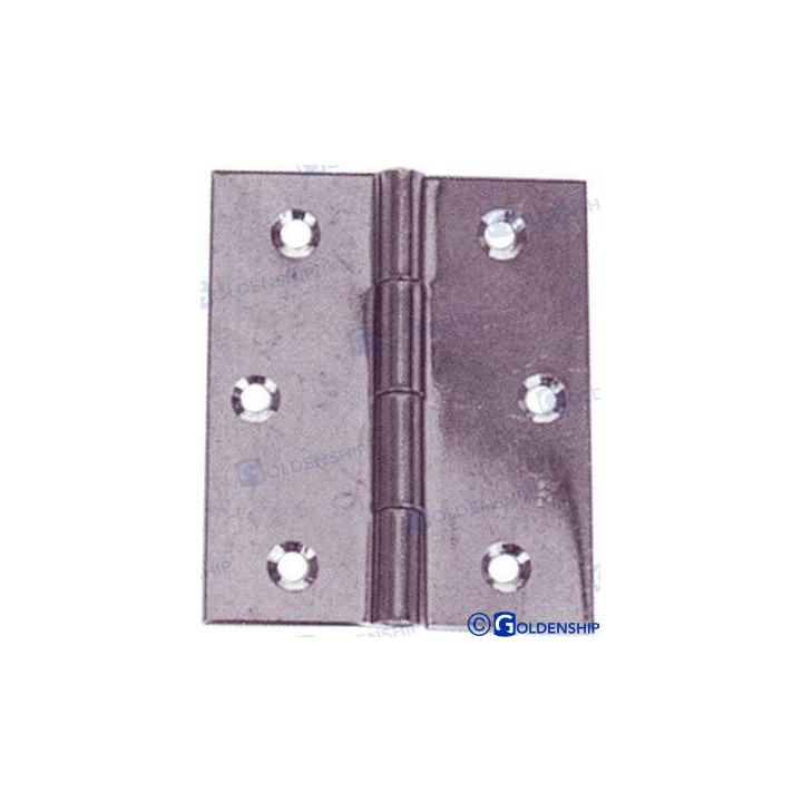 CHARNIERES INOX 0,6MM 50X60 MM (x2)