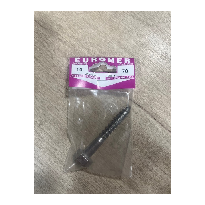 TIREFOND TH 10 X 70  INOX A4