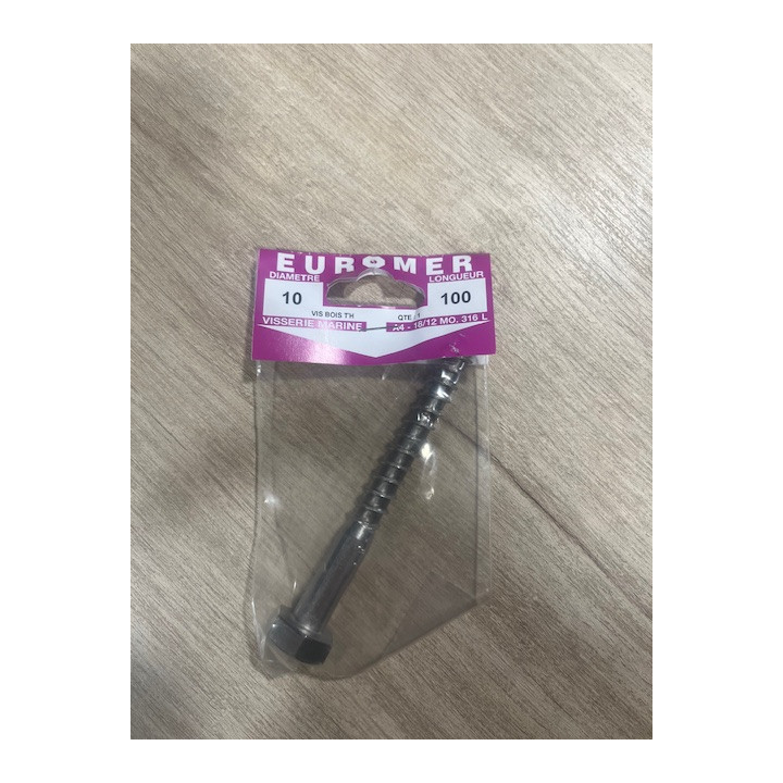 TIREFOND TH 10 X 100  INOX A4