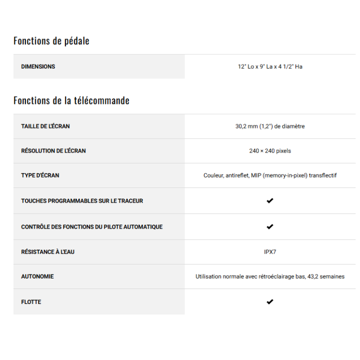 MOTEUR ELECTRIQUE GARMIN FORCE KRAKEN